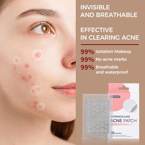 Hydratant anti-âge à l'acide hyaluronique, patchs blanchissants pour l'acné et les boutons, 12 pièces, soin du visage, motif étoile mignon, sur mesure - Product Image 2