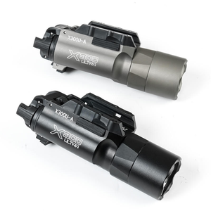 Linterna Táctica SF X300U Ultra de 500 Lúmenes, Aleación de Aluminio Blanco, Interruptor de Presión, Garantía de 2 Años para Seguridad en Exteriores - Product Image 6