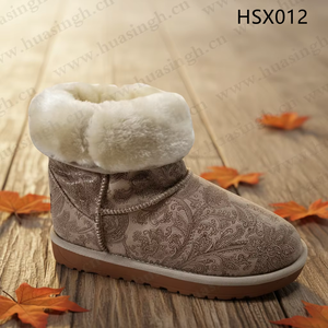 HY, Stivali da Neve Hua Singh in Tessuto Ripstop per Climi Freddi, Suola Ultra Antiscivolo, Stivali Invernali da Donna Popolari in Corea HSX013 - Product Image 4