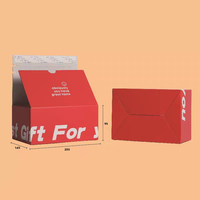 Caja de Cartón Corrugado con Cierre de Cremallera y Logotipo Personalizado, Caja de Papel Autosellable con Relieve y Fácil Apertura, Cajas de Cartón Reciclables