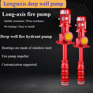 ปั๊มกังหันแนวตั้งแบบเพลาลึกสำหรับดับเพลิงปั๊มน้ำบ่อลึกปั๊มน้ำแบบจุ่มปั๊มน้ำลึก - Product Image 4
