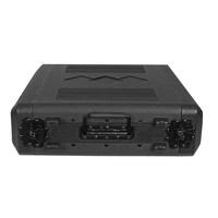 Etui de Flight Road de 26cm de profondeur 2U 3U 4U 6U Etui rack avec pied et poignée en caoutchouc