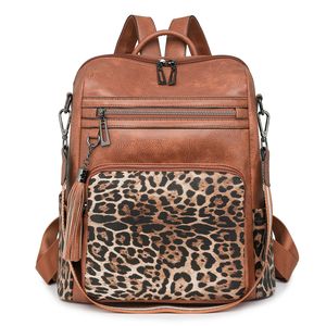 2024 Winter European American Retro Fashion Women's Large Capacity <b>Backpack</b> Wholesale Product - Product Image 3