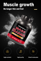 Supplément de Santé pour Prise de Masse Rapide avec Protéine Whey et Créatine en Poudre, Gainer Musculaire pour un Développement Rapide