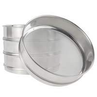 Tamis réutilisable en acier inoxydable 304 pour tamisage de lait de soja, céréales et poudres, outil de laboratoire scientifique, taille personnalisée, usage culinaire
