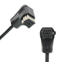 Autoradio stéréo Blue-tooth 5.0 AUX-IN audio sans fil Adaptateur USB AUX Microphone Kit mains libres pour IP-BUS Pioneer