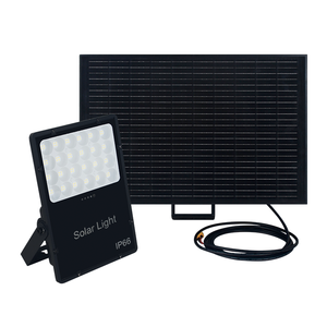 ไฟส่องสว่างกลางแจ้งพลังงานแสงอาทิตย์ความสว่างสูงสำหรับสวน 100W-200W ไฟ LED ส่องสว่างระยะไกล อายุการใช้งานแบตเตอรี่ยาวนาน สำหรับโรงรถ โกดัง ลานบ้าน NJ - Product Image 2