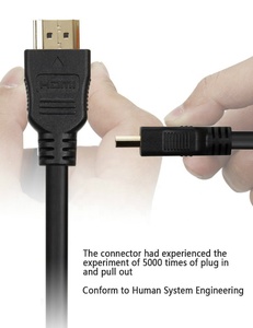 <span class=keywords><strong>Cable</strong></span> Hdmi 3d <span class=keywords><strong>de</strong></span> alta velocidad <span class=keywords><strong>para</strong></span> PS2, PS3, HDTV, 1080p, 3d, 4k x 2k, chapado en oro, Ethernet - Product Image 4