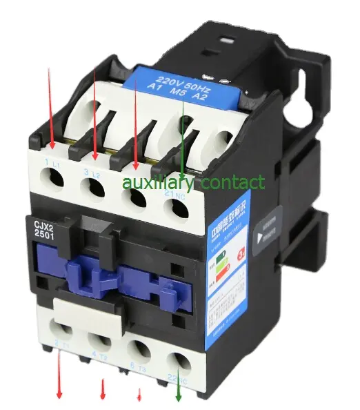 Alta calidad Cjx2-1810 25a AC contactor 3 fases contactor magnético