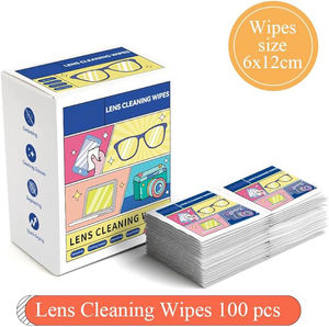 单装防雾眼镜和太阳镜湿镜片清洁湿巾软香玻璃清洁产品 - Product Image 5