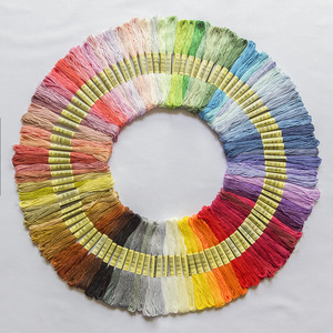 Hilo <span class=keywords><strong>de</strong></span> Bordar <span class=keywords><strong>de</strong></span> 6 Hebras y 8 m, Hilos <span class=keywords><strong>de</strong></span> Algodón Multicolores para <span class=keywords><strong>Punto</strong></span> <span class=keywords><strong>de</strong></span> <span class=keywords><strong>Cruz</strong></span>, para Proyectos <span class=keywords><strong>de</strong></span> Bordado a Mano - Product Image 4
