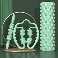 Ensemble de rouleaux en mousse EVA pas cher, mace, colonne de yoga, masseur musculaire, ensemble multi-pièces, combinaison de rouleaux en mousse