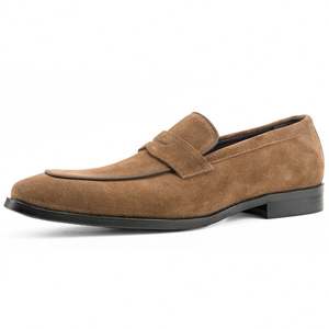 Chaussures pour hommes en cuir véritable de haute qualité, confortables, carrées, imperméables, élégantes pour les occasions décontractées, les événements formels, les mariages - Product Image 3