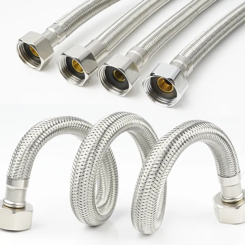 Metal Flexible Kitchen Faucet Stainless Steel Water braided flexible metal Hose