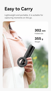 Trépied à selfie magnétique Ulanzi <span class=keywords><strong>Pro</strong></span>/<span class=keywords><strong>Max</strong></span> 164 cm, compatible avec <span class=keywords><strong>iPhone</strong></span> 15 <span class=keywords><strong>14</strong></span> 13 12, avec télécommande - Product Image 3