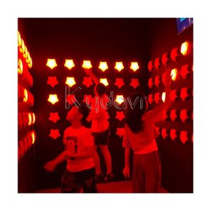 Botón de luz LED interactivo, escalada en roca, desafío físico, activar juegos personalizables para niños, escalada en interiores - Product Image 3