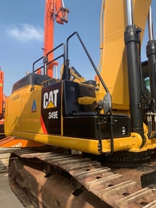 Excavadora de cadenas usada Cat 349E de 50 toneladas con motor C13, gran potencia de excavación, excavadora hidráulica de servicio pesado para minería - Product Image 1
