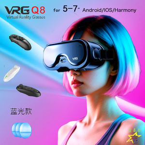 Sản Phẩm Mới Nhà Máy Giá All-in-One Trò Chơi Phim 3D Trò Chơi Ảo Điện Thoại Di Động Video VR Kính - Product Image 4