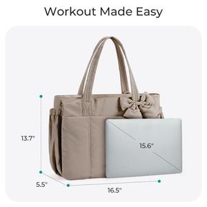<span class=keywords><strong>Borsa</strong></span> Trapuntata Personalizzata con Logo, Grande Capacità, Resistente, per Laptop, Yoga e Lavoro, per Donne - Product Image 2