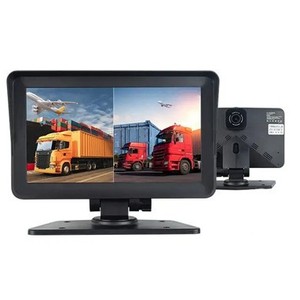 Camera hành trình ô tô màn hình IPS 7 inch, camera kép hiệu năng cao, ghi hình vòng lặp, quay video phía trước và phía sau - Product Image 1