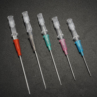 Acier chirurgical I.V. Aiguilles de perçage stériles pour cathéter et canule 14G 16G 18G 20G 22G – Outil professionnel pour piercing d'oreille, de lèvre, de nombril et corporel