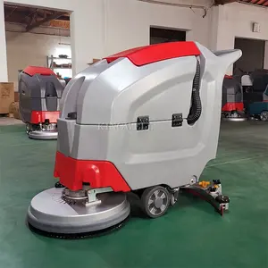 Fabrika Scrubber ovma ekipmanları otomatik çok fonksiyonlu temizleme makinesi zemin Scrubber