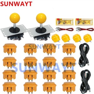 <span class=keywords><strong>Arcade</strong></span> trò chơi DIY Part Kit cho PC MAME Retro Pie 5pin <span class=keywords><strong>Arcade</strong></span> joystick + 30mm 24mm <span class=keywords><strong>Push</strong></span> Buttons + USB Encoder - Product Image 4