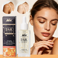 Sérum Liquide NARY Éclaircissant au Collagène Anti-Âge et Illuminateur, Essence Hydratante Visage à la Feuille d'Or 108G, Marque Privée OEM