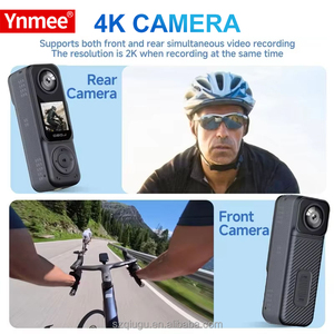กล้องแอคชั่น YNMEE 4K วิดีโอ มุมกว้าง WiFi กล้องแอคชั่นพกพา กล้องหน้า 2K และกล้องหลัง 2K มองเห็นในเวลากลางคืน สำหรับหมวกจักรยาน มอเตอร์ไซค์ - Product Image 3
