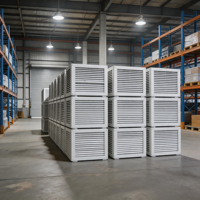 Diffuseur d'air en alliage d'aluminium ABS durable, grille de ventilation à direction réglable pour système CVC, design contemporain pour l'air