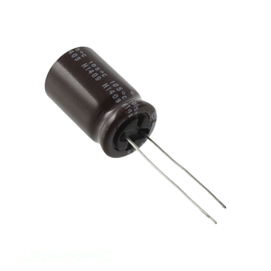Distribuidor Autorizado: Condensador de Aluminio CAP ALUM 15UF 20% 450V RADIAL TH ULD2W150MHD de 15 uF con Orificio Pasante - Product Image 1