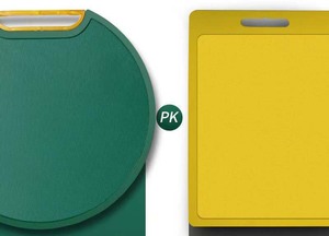 Tabla de cortar de plástico grande ergonómica <span class=keywords><strong>Flexible</strong></span> para cocina, apto para lavavajillas, con diseño de ahorro de espacio - Product Image 4