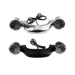 Feu arrière de moto avec support, feu stop, adapté à la modification du feu arrière Harley, clignotants LED - Product Image 3