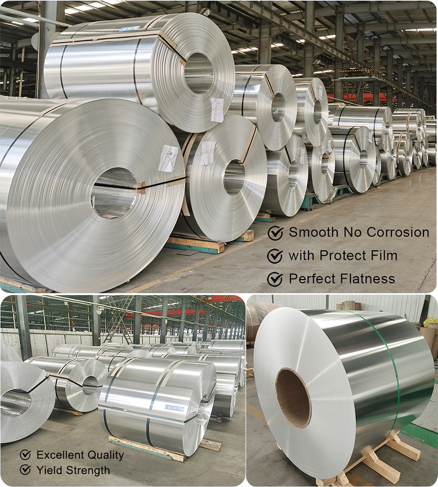 1050 Aluminum Alloy Coil 2mm 5mm Thickness Coil Sheet