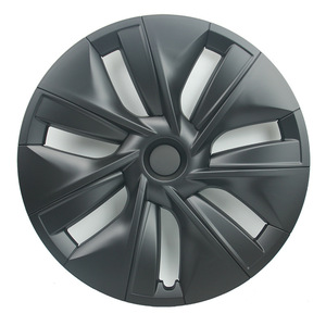 Cache-roue de 19 pouces pour <span class=keywords><strong>Tesla</strong></span> <span class=keywords><strong>Model</strong></span> Y, entièrement enveloppant, avec décorations Cyclone et Darth Vader. - Product Image 4