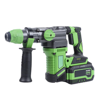 Marteau perforateur rotatif sans fil 20V, batterie lithium-ion, moteur sans balais/avec balais, mandrin SDS-Plus, affichage LED 3 modes