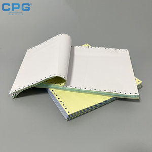 Custom Wholesale High Whiteness NCR <b>Paper</b> Roll 55gsm NCR <b>Paper</b> Logistics Form Roll for Business Form Stock Supply - Product Image 1