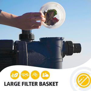 <span class=keywords><strong>Pompe</strong></span> de filtration puissante pour <span class=keywords><strong>piscine</strong></span> enterrée, débit de 100 à 500 L/min, 0,5 à 3 CV, auto-amorçante, avec moteur en aluminium - Product Image 4