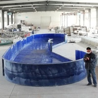 Mini piscine en fibre de verre Frp Grp