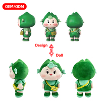 CPC CE EN71 ASTM personnalisé animaux en peluche tissu personnalisé jouets en peluche mascotte faire votre propre conception PP coton Anime Peluches poupée