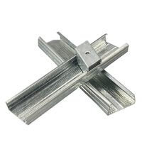 Falso techo F47 Techo C Canal 48x17mm Metal Ceil Furring Canal