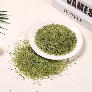 Pietre di Cristallo Naturale di Alta Qualità, Scaglie di Peridoto, Pietre Curative, Gemma Semi-preziosa <span class=keywords><strong>Olivina</strong></span> per Decorazione Casa - Product Image 2