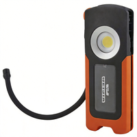 Linterna de Bolsillo Compacta Brillante de 1200LM con Manguera Flexible, Haz de Luz Concentrado y Amplio, Soporte Portátil Incluido