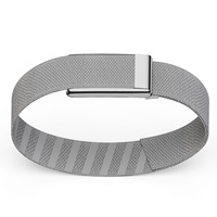 Sangle de remplacement réglable en nylon tricoté pour bracelet de fitness WHOOP 5.0 / MG Long Bicep Band, compatible OEM ODM