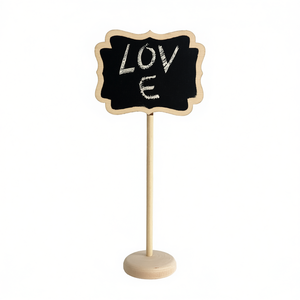 Tableau en Bois 18x8x6cm Support Décoratif pour Fêtes - Product Image 2