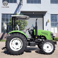 Tracteur agricole FULCORE à châssis plat, sécurité accrue, performance stable sur le terrain, pour travaux agricoles, livraison gratuite