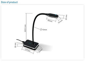 Caméra de <span class=keywords><strong>documents</strong></span> Eloam VH800A3AF A4, présentation en classe, utilisation scolaire, 4K OCR, LED blanche, alimentation USB, pliable - Product Image 5