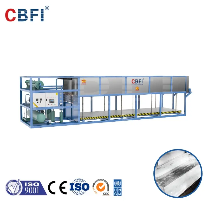 CBFI direct cooling ice block machine making in guangzhou maker