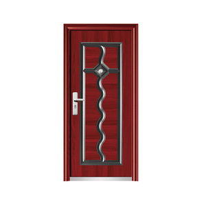 Puerta de Entrada de Seguridad Artística con Relieve, Acabado Imitación Bronce, Metal, Hierro, Interior Antirrobo, Apertura Plana, Manual, Completa - Product Image 5