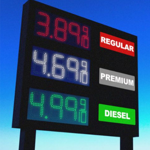 Low Price 18inch <strong>LED</strong> Sign <strong>7</strong> <strong>Segment</strong> Electronics Wireless Wifi Gas Station <strong>LED</strong> Sign Board Price - Product Image 2